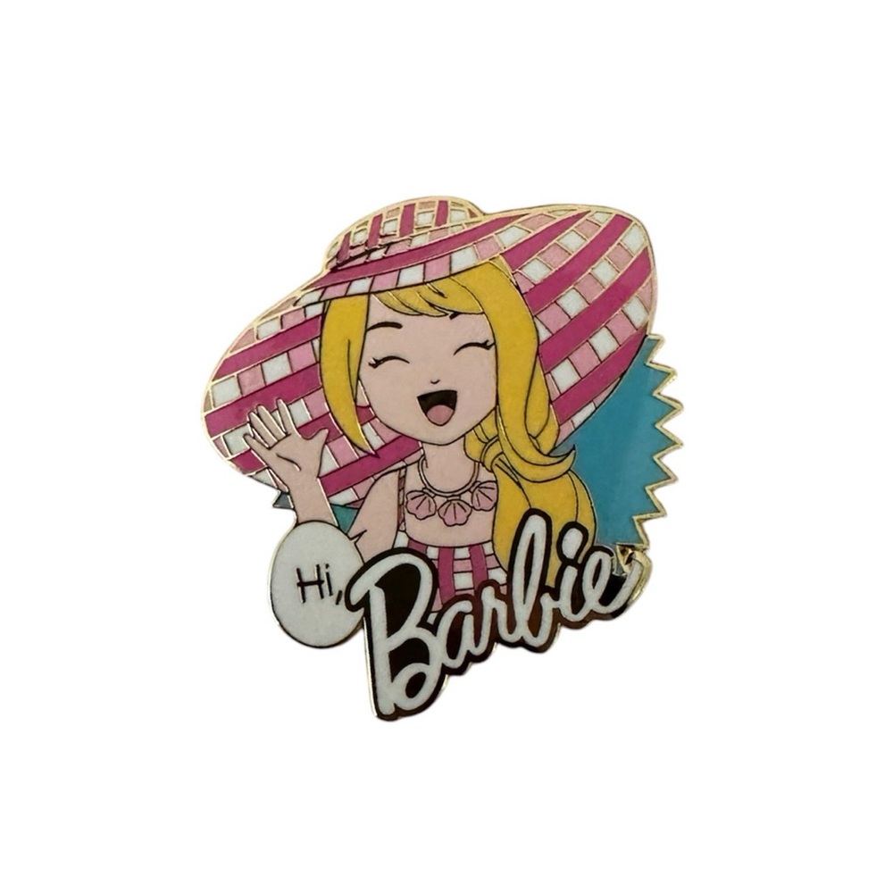 Barbie Enamel Metal Pin